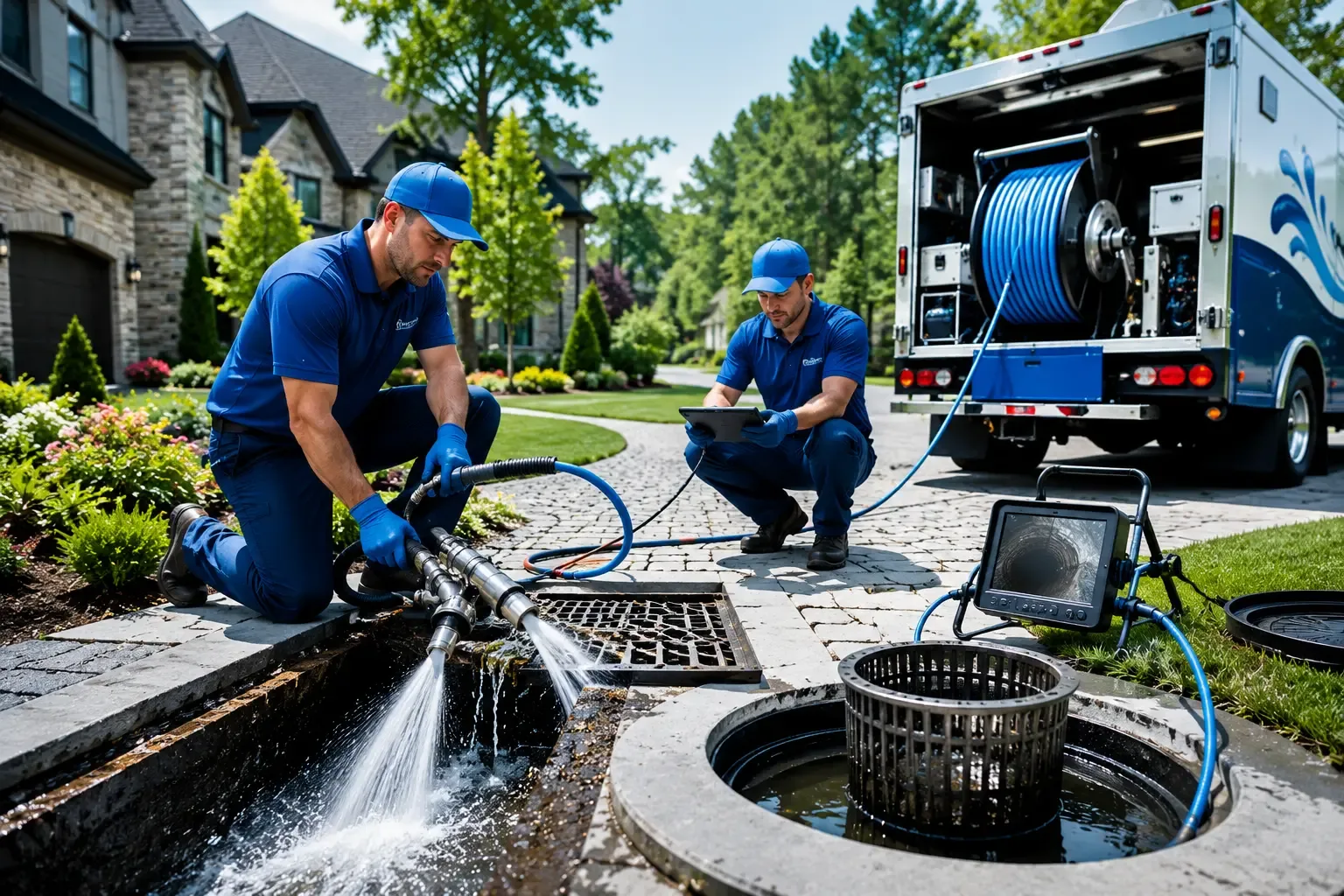 Local outdoor drain cleaning professionals in Elm Mott, TX
