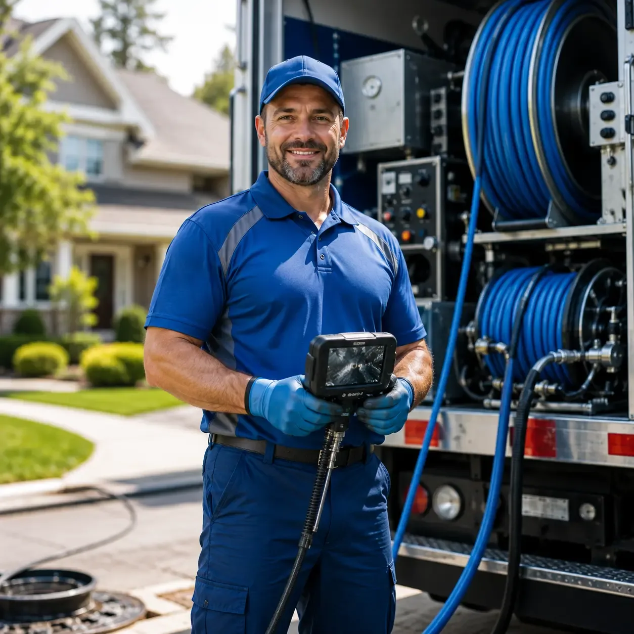 Local outdoor drain cleaning specialists in Elm Mott, TX